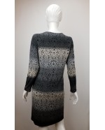 Long sleeved luxury fine knit jersey dress Long sleeved luxury fine knit jersey dress