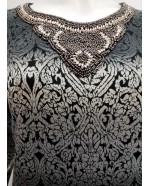 Long sleeved luxury fine knit jersey dress Long sleeved luxury fine knit jersey dress