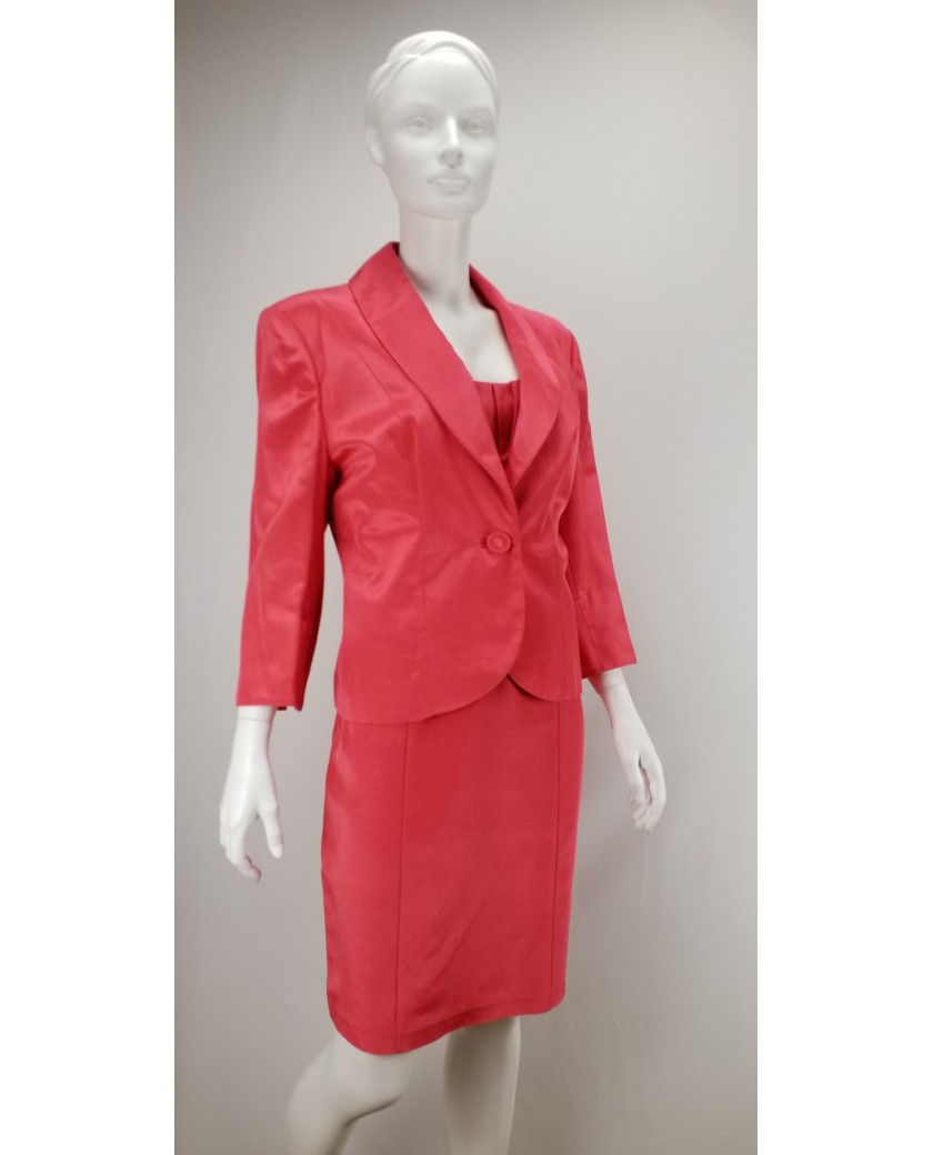 Deep Peach Dress & Jacket Deep Peach Dress & Jacket