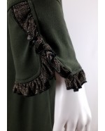 Moss Green stretch dress