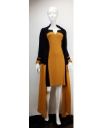 ORO by RACHEL HORNER Black & Mustard Wrap ORO by RACHEL HORNER Black & Mustard Wrap